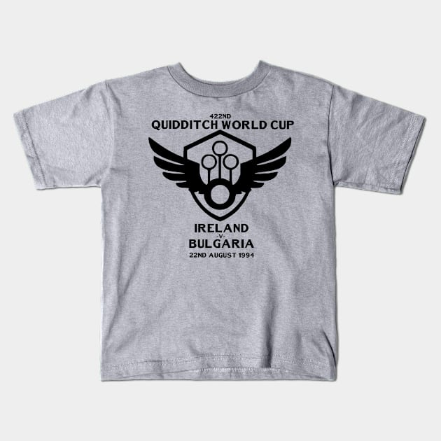 422nd Quidditch World Cup Kids T-Shirt by SaraSmile416